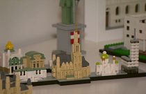 Bécsi épületek LEGO darabkákból