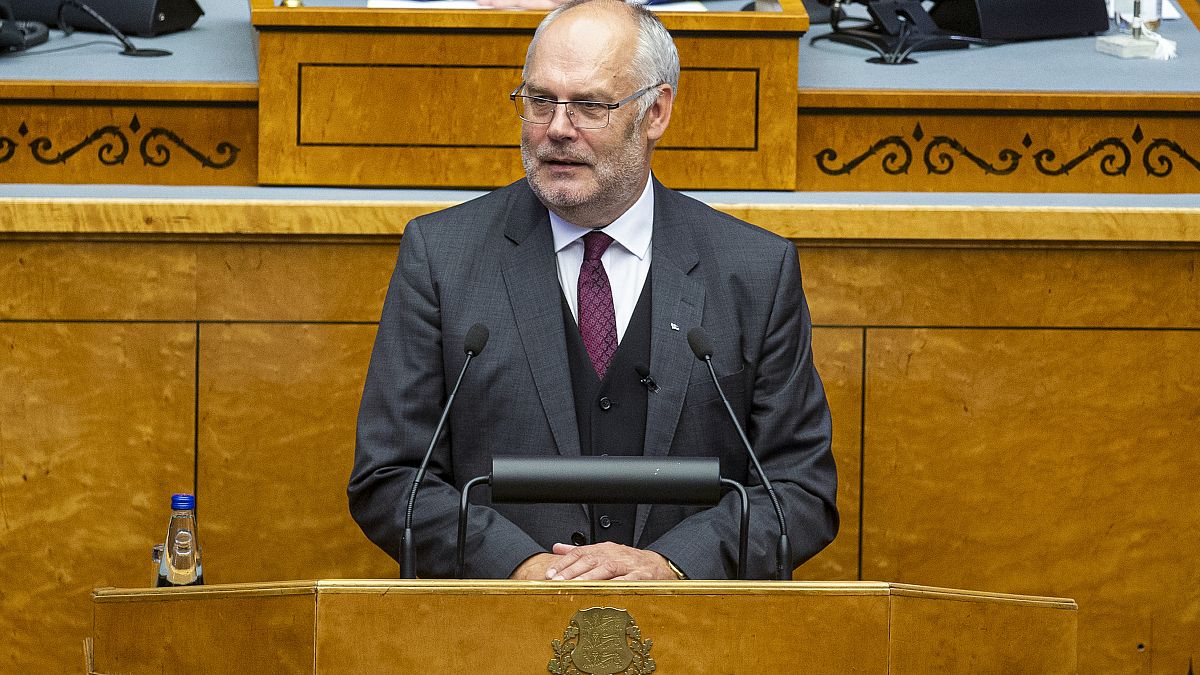 Alar Karis addressed MPs at Estonia's Parliament on Tuesday after the vote.
