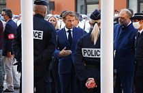 Emmanuel Macron est allé à la rencontre des policiers à Marseille