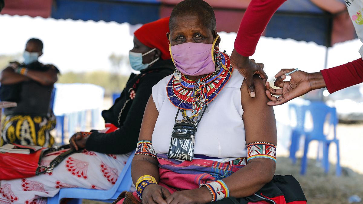 Impfstation in Kimana: Nicht alle Massai lassen sich spritzen. 