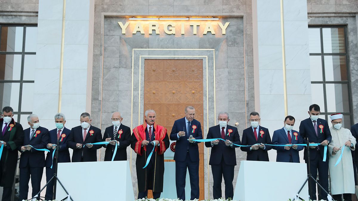 Cumhurbaşkanı Erdoğan yargı binası açılışı
