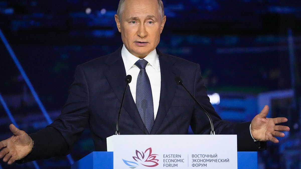 Владимир Путин на пленарной сессии Восточного экономического форума, 3 сентября 2021 г.