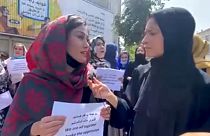 Novo protesto de mulheres no Afeganistão