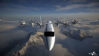 A concept drawing of the 19-seater inter-regional electric aircraft Aura Aero is developing,
