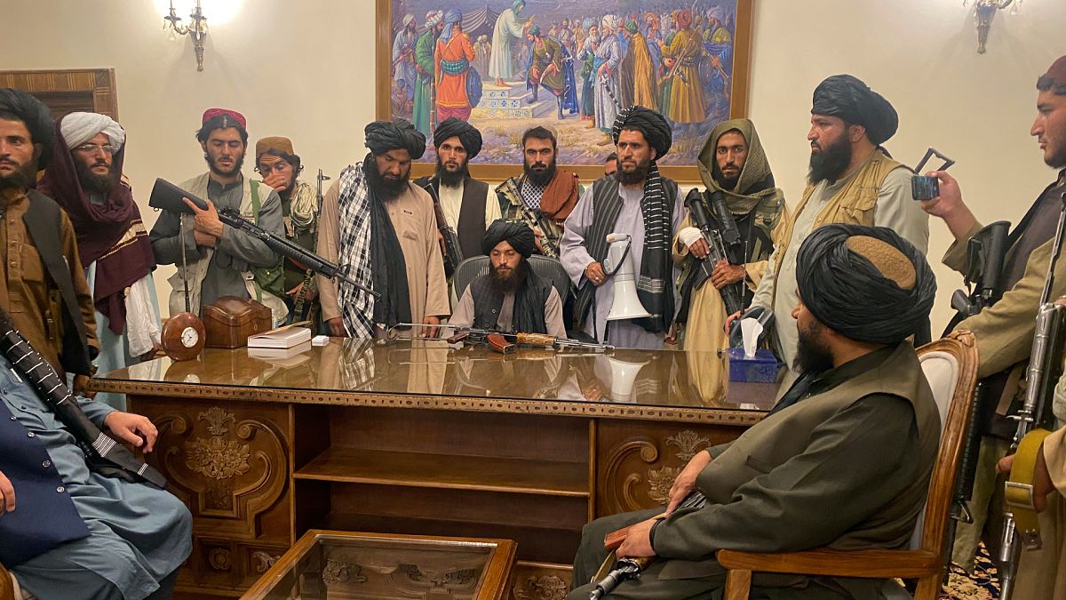 Taliban savaşçıları 