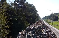 Wallonien: Eine Autobahn voller Abfall