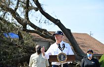 Biden promete auxílio às vítimas do furacão na Louisiana