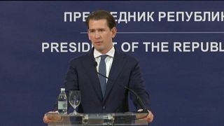 Austria and Serbia vow to halt  Afghan refugees entering Europe