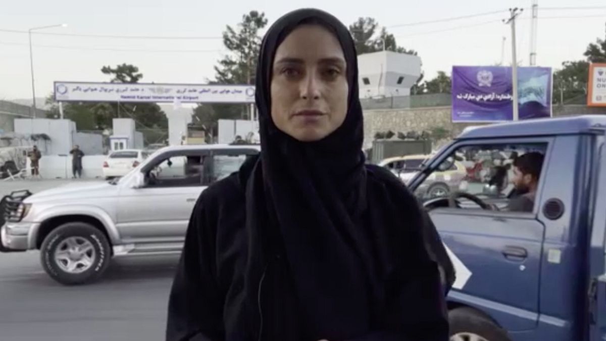 Euronews international correspondent Anelise Borges reports from Kabul on September 4, 2021. 