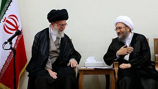 دیدار صادق لاریجانی با علی خامنه‌ای