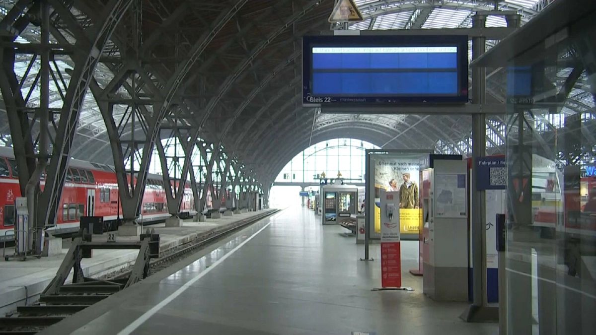 Comboios continuam parados na Alemanha