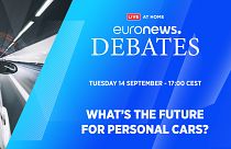 Euronews Debates: What's the future for personal cars? 