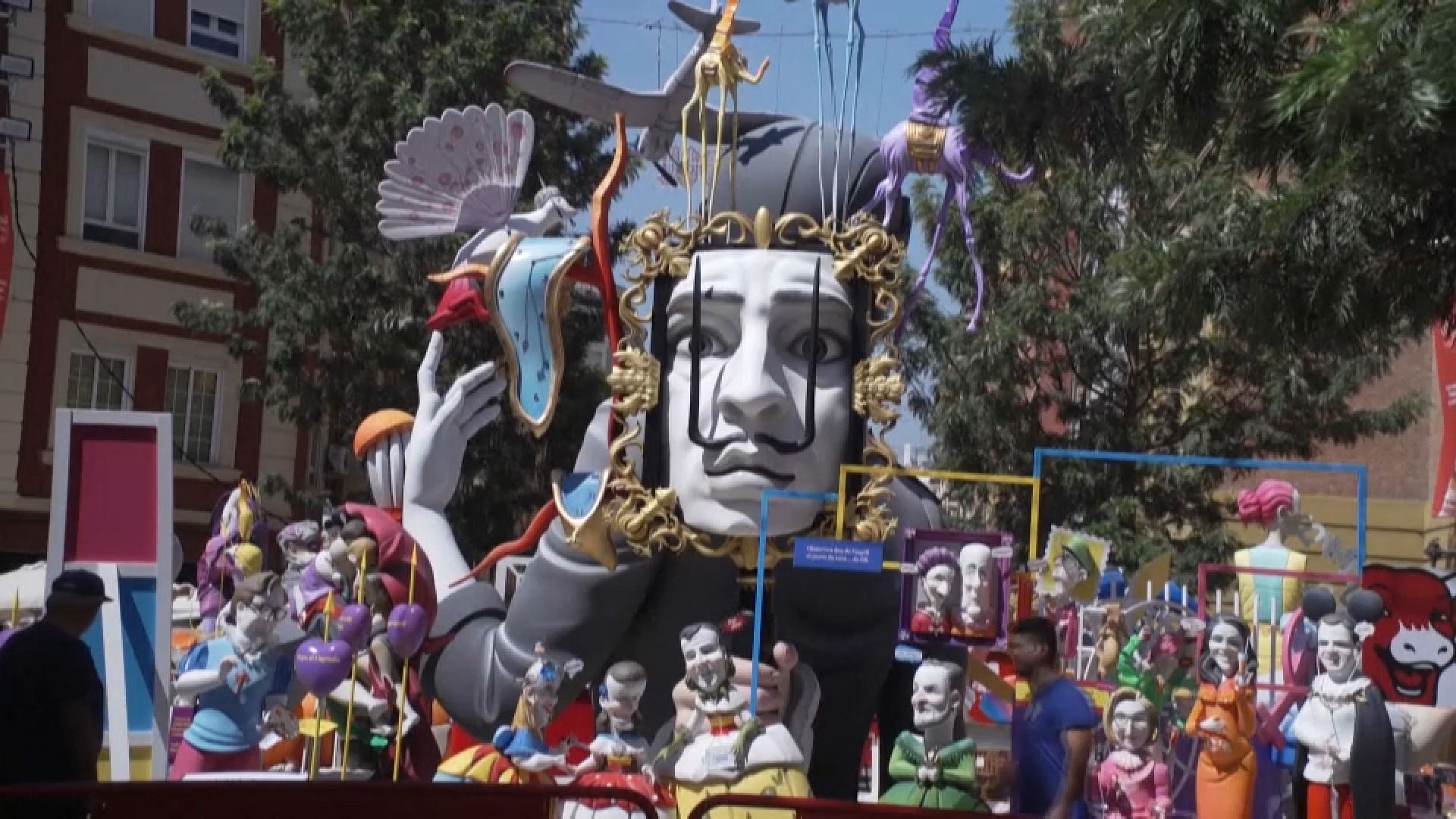 Video. Valencia celebrates Las Fallas festival for first time since pandemic