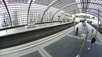 Prosigue la tercera huelga de trenes en un mes en Alemania