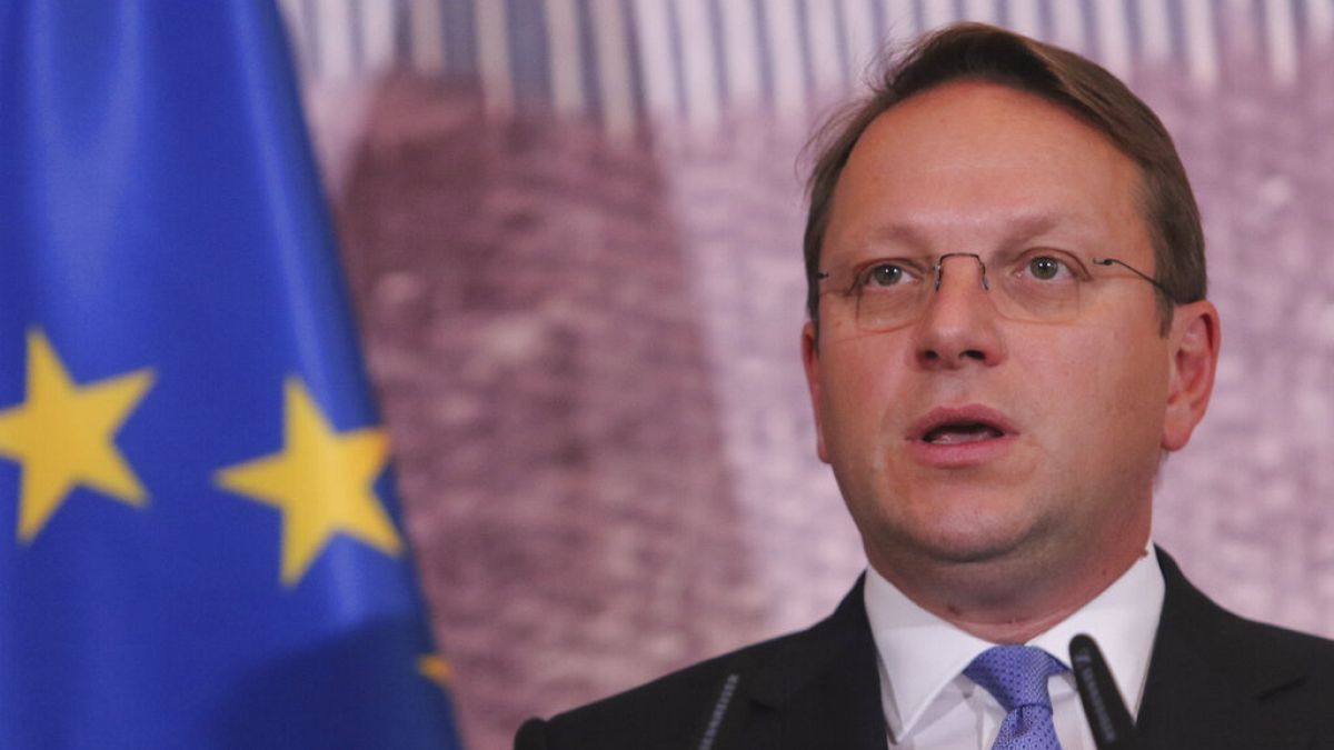 EU Commissioner on Enlargement Oliver Varhelyi 