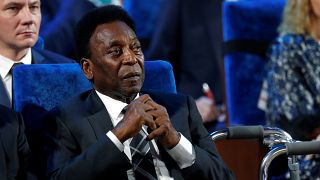 Pele pictured in 2018