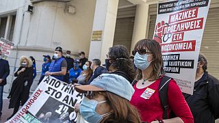 Διαδηλώσεις υγειονομικών στην Αθήνα κατά του υποχρεωτικού εμβολιασμού