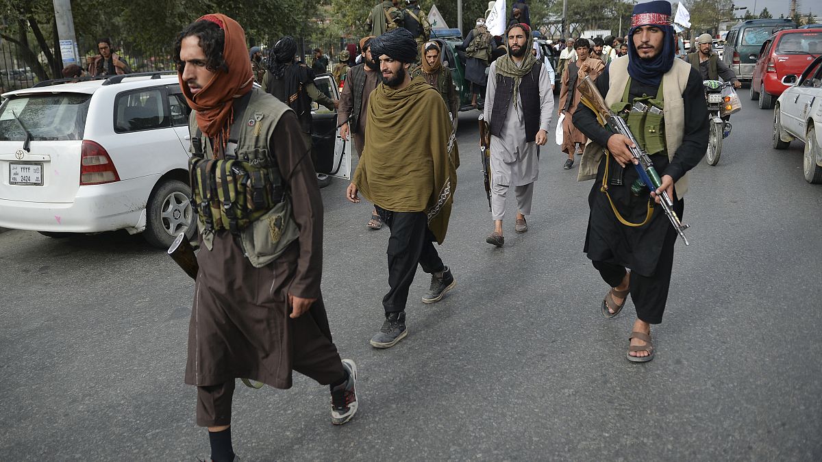 عناصر طالبان في شوارع كابول 