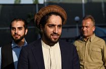 Taliban'a karşı direnen Afganistan Ulusal Direniş Cephesi'ne (AUDC- NRFA) lideri Ahmed Mesud.