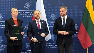 Lithuanian Interior Minister Agnė Bilotaitė and Czech Foreign Minister Jakub Kulhanek agreed the deal on Tuesday.