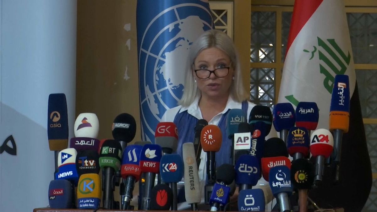  جنين هينيس-بلاسخارت، الممثلة الخاصة للأمم المتحدة في العراق