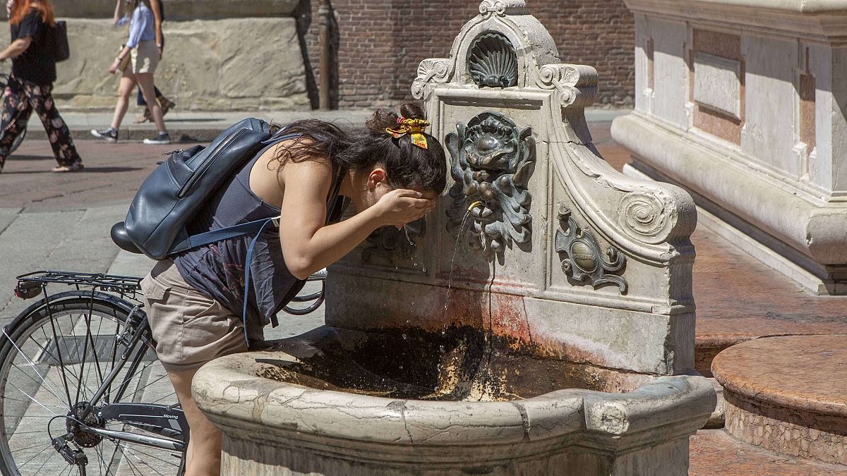 İtalya'da 14 Ağustos'ta hava sıcaklığı 45 dereceyi gösterdi