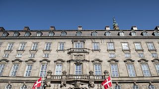 قصر كريستيانسبورغ في كوبنهاغن، الدنمارك.