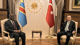 Erdogan, Tshisekedi discuss Turkey-Africa relations