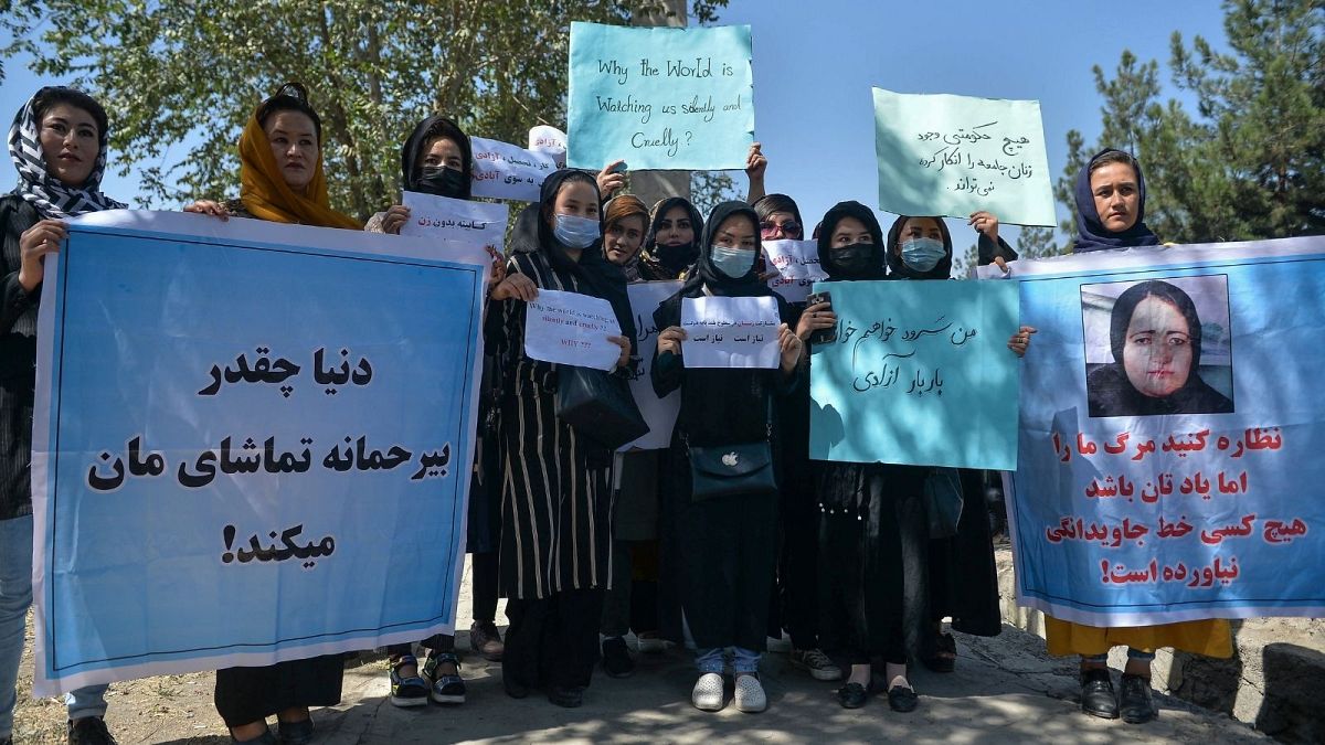 تظاهرات امروز زنان در کابل