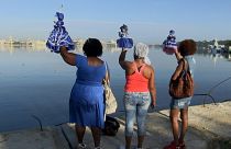 Cubanos rezan a la Virgen de la Regla por el fin de la pandemia