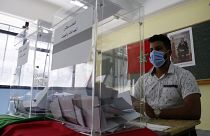 Un bureau de vote à Casablanca au Maroc, le 8 septembre 2021