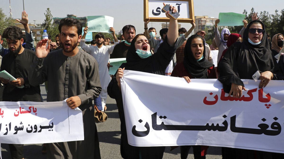 La manifestazione a Kabul del 7 settembre