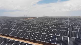 New Mexico'daki güneş enerjisi üretim yerleşkesi