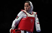 Afgan kadın sporcu