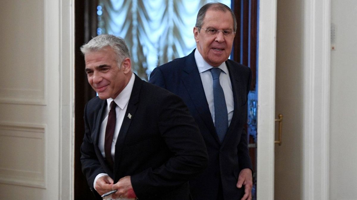 وزیر خارجه اسرائیل با همتای روس خود در مسکو دیدار و گفتگو کرد