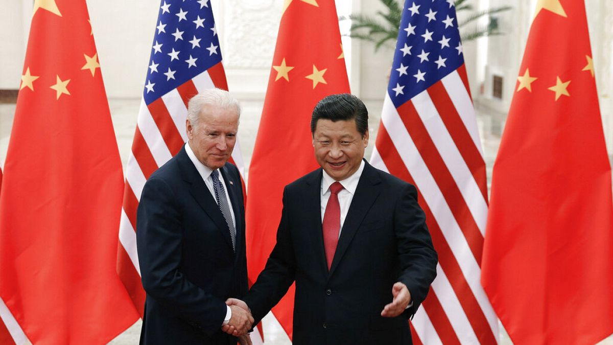 Chinese President Xi Jinping -U.S. President Joe Biden 