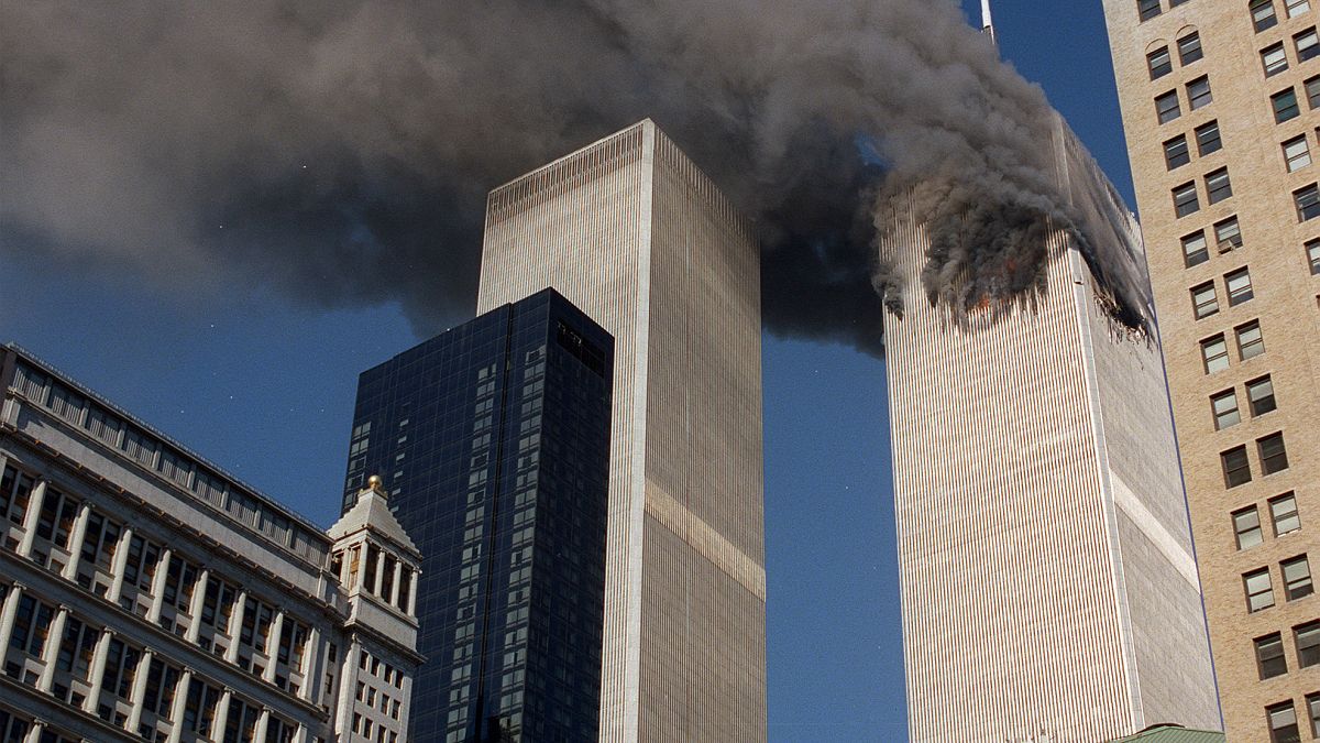 World Trade Center, 11 septiembre 2001, Imagen de archivo