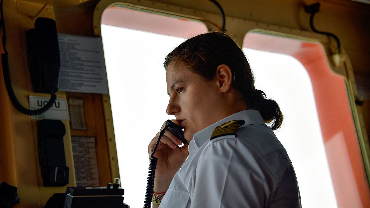 Diana Kidzhi, la mujer de más alto rango de la flota de rompehielos nucleares de Rusia