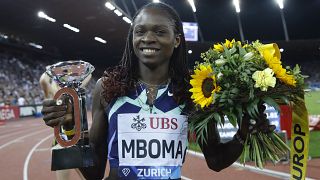 Athlétisme : nouveau record d'Afrique sur 200 m pour Christine Mboma