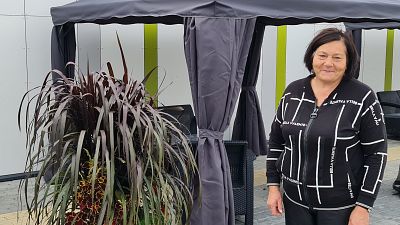 Dalia Lukauskiene, who organises the market in Raseiniai. Dalia Lukauskiene, who organises the market in Raseiniai.