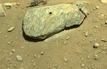  Persevarence, Mars'tan kaya örneği topladı