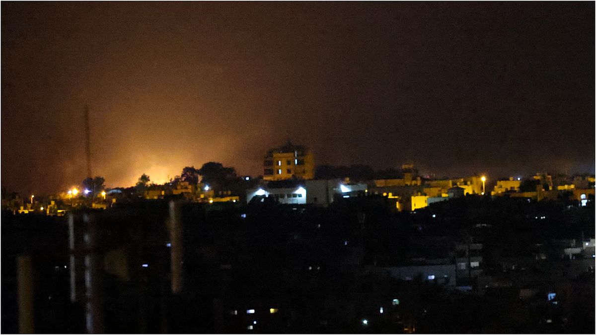  الجيش الإسرائيلي يقصف أهدافاً في قطاع غزة ويقول إنها تخص حركة حماس، الأحد 12 أيلول/سبتمبر 2021