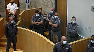 Juzgan a los presos detenidos que se habían fugado de una prisión de Israel
