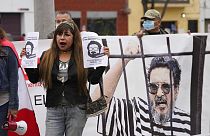 Manifestación contra el terrorismo tras la muerte de Guzmán