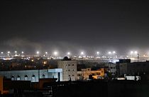 Israel responde con ataques aéreos a los cohetes lanzados desde el sur de la Franja de Gaza