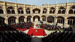 Portugal da el último adiós al expresidente Jorge Sampaio destacando su lado humanista