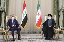 Irak Başbakanı Mustafa Kazımi ve İran Cumhurbaşkanı İbrahim Reisi