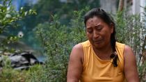 Селия Уменза, активистка-эколог, член "Гвардии коренных народов" Колумбии