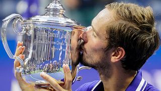 Daniil Medvedev, of Russia wins Mens US Open 2021