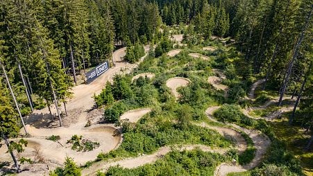 After years of diminishing winter visitors, Sankt Corona transformed their slopes into a summer biking resort